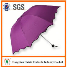 Топ качество последних зонтик печати логотипа дешевые акции 3 раза зонтик